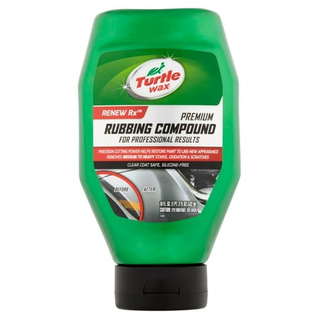 Turtle Wax Premium Rubbing Compound (Best Rubbing Compound For Black Cars)