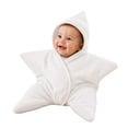 thumbnail image 4 of Baby Star Suit Newborn Starfish Bunting Romper Infant Footie Jumpsuit Winter Warm Wearable Blanket Preemie Clothes, 4 of 7