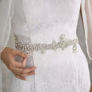 Wedding Belt Bridal Sash Flower Women's Sash Vintage Style Gown Belt