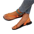 thumbnail image 2 of Sandals Wide Feet, Womens Sandals Wide Width, Women's Flat Sandals, Wide Width Sandals for Women, Going Out Shoes for Women, Leather Backstrap Sandal - Womens Sandals, Light Gray 7, 2 of 5