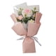 thumbnail image 2 of Ramo de flores de ganchillo Sunnimix decoración del hogar Ramo de punto hecho A Mano Rosa, 2 of 8