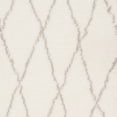 thumbnail image 6 of SAFAVIEH Casablanca Connie Geometric Shag Runner Rug, Ivory/Grey, 2'3" x 8', 6 of 6