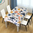 thumbnail image 4 of Yayeee Tablecloths 60" x 90" Rectangle Wrinkle Resistant Party Table Cover, Playful Forest, 4 of 8
