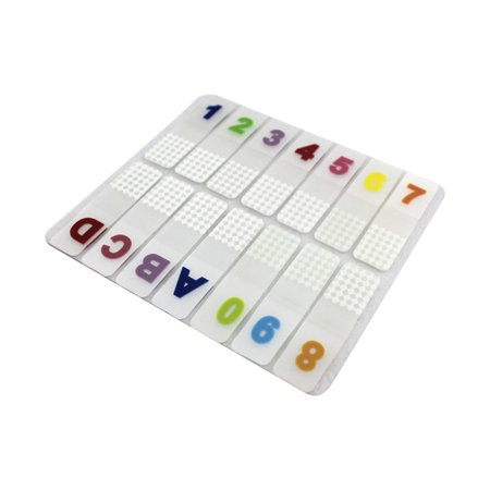 P12-18 Plastic Classification Indicator Stickers Index Stickers ...