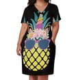 thumbnail image 3 of Cool piña io vestido suelto con bolsillos vestidos de verano vestido de verano para mujer 2025, 3 of 7