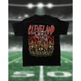 thumbnail image 1 of Cleveland Football Shirt, Browns Football, Skeleton Shirt, Bootleg Shirt, Rétro Graphic Sh - comme sur l'Image - S, 1 of 4