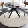thumbnail image 2 of SAFAVIEH Natura Elias Distressed Area Rug, Natural/Light Grey, 6' x 6' Round, 2 of 8