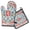 White-44, variant on Oven Mitts and Pot Holders Sets 2Pcs, 100% Cotton Heat Resistant, Farmhouse-Rooster Extra Long Oven Gloves Potholder for Kitchen Cooking Baking Decoration