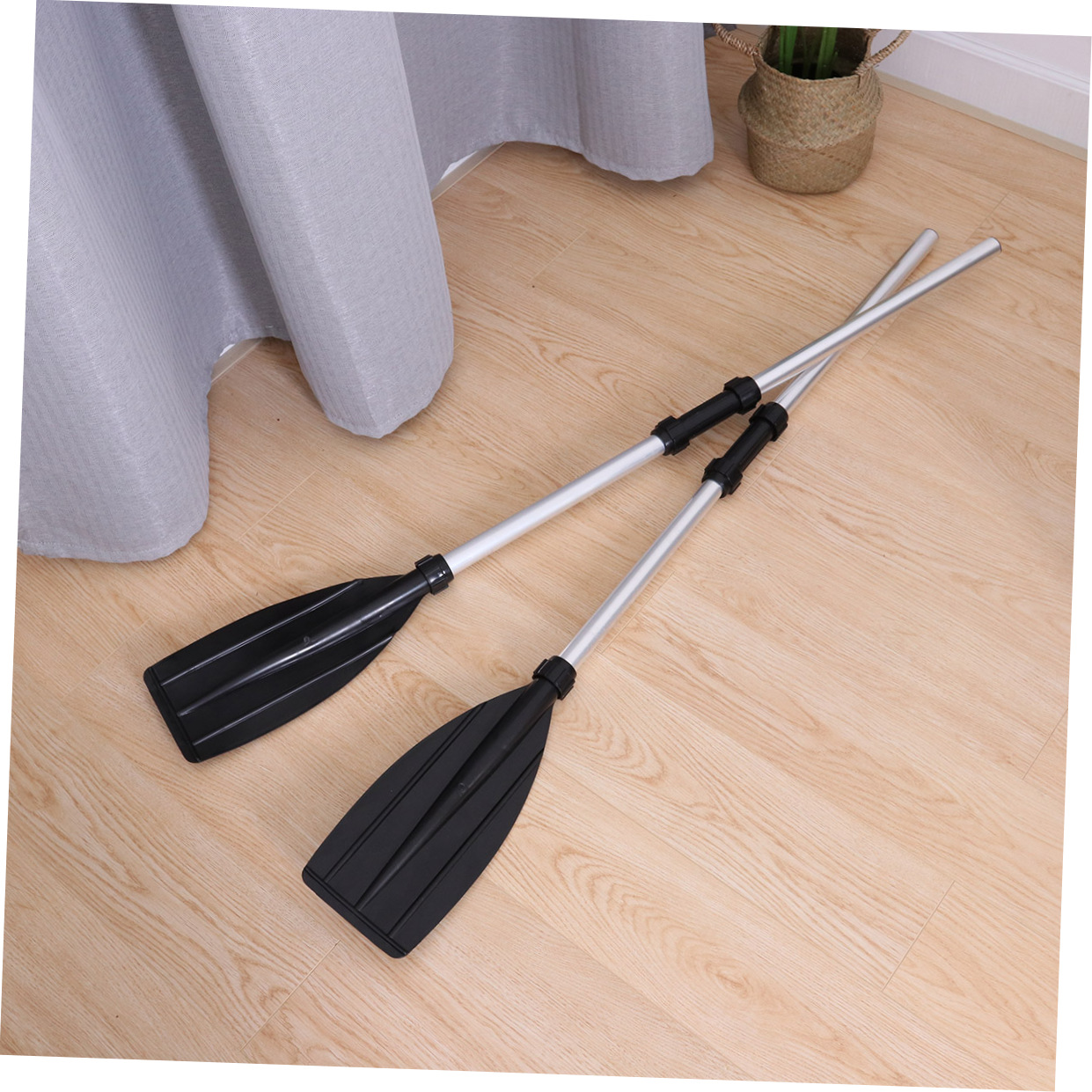FOMIYES 1 Pair Lightweight Aluminum Alloy Detachable Boat for Kayak Canoe Rowing and Boating Accessories