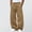 Khaki, variant on Sevevn Men's Y2K Barrel Wide Leg Sweatpants Elastic Drawstring Waist Side Strip Multi‑Occasion Daily Commute Wear