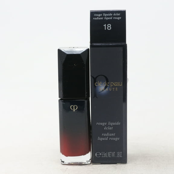 Cle De Peau Beaute Radiant Liquid Rouge Lip Gloss 18 0.18oz/5.5ml New With Box