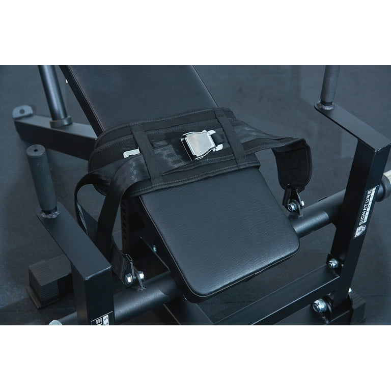 Signature Fitness Glute Bridge Plate-Loaded Hip Thrust Machine for Butt  Shaping and Building Glute Muscles 