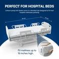 thumbnail image 3 of Linteum Textile White Fitted Jersey Knit Hospital Bed Sheet, 19 oz. [36x84x16 in] 2 Pack, 3 of 8