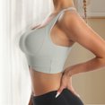 thumbnail image 5 of Yijfswar Women's Sports Bras Wirefree Low Impact Workout Bras Breathable Yoga Sport Bras for Everyday & Sleep, Size XL, 5 of 8