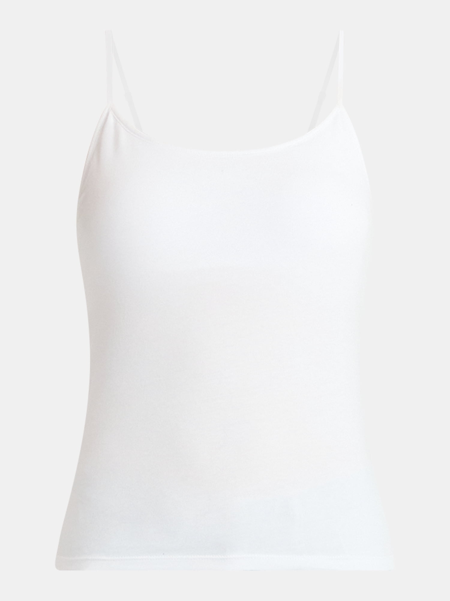 No Boundaries Cropped Cami Top with Shelf Bra, Women's XXS-XXL