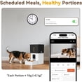 thumbnail image 4 of Automatic  Feeder with Camera: 8L/33 Cups 5G WiFi Timed  Dispenser for Medium Dogs - 1080P  Night Vision Video Recording 2-Way Audio APP Control, 4 of 6