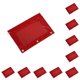 thumbnail image 3 of Injueey Práctica bolsa con cremallera para organizar archivos y documentos Bolsa de almacenamiento de documentos duradera roja Rojo 10Conjunto, 3 of 6