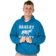 thumbnail image 6 of Funny Hungry Hangry Hippos Hoodie Sweatshirt Women Men Brisco Brands S, 6 of 7