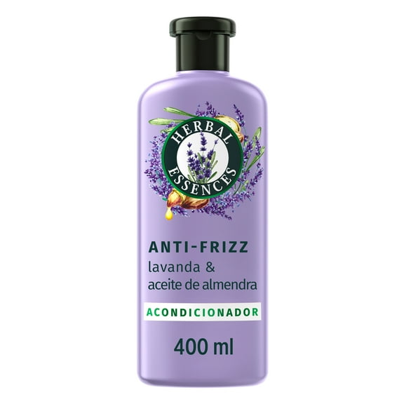 Acondicionador Herbal Essences Anti-Frizz lavanda & Aceite de Almendras 400 ml