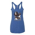 thumbnail image 2 of If It's Not an English Springer Spaniel It's Just a Dog Gift | Womens Dog Lover Premium Tri-Blend Racerback Tank Top, Vintage Royal, Small, 2 of 3