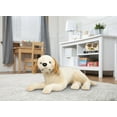 thumbnail image 2 of Melissa & Doug 24" Lifelike Yellow Lab Puppy Plush Toy, 2 of 2