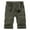 Army Green, variant on cllios Prime Clearance Mens Shorts Athletic, Men's Casual Shorts Mid-waist Multi-pocket Slim Five-piece Shorts
