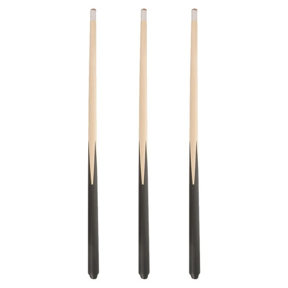 Miangastore 3pcs 48cm Child Billiard Cue Stick Mini Pool Cue Kids Short Hardwood Cue Sticks Mini Pool Cue Stick Children Hardwood Billiard Rod for Boys Girls