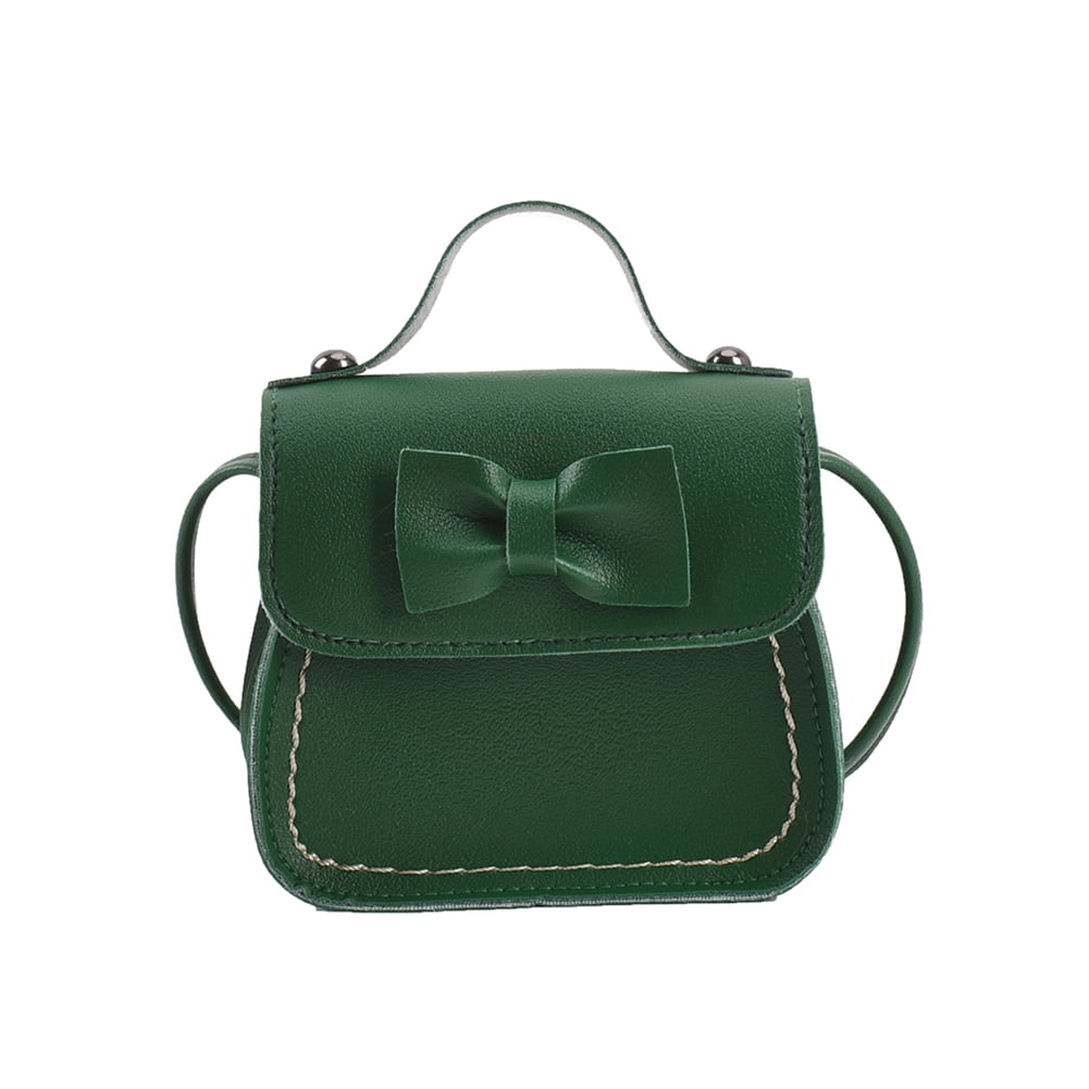 Jocestyle Women Bowknot Shoulder Handbags PU Leather Crossbody Messenger Bucket Bag 
