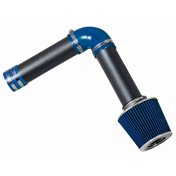 Rtunes Racing - MATTE BLACK PIPE GRAY - SHORT RAM INTAKE Compatible For 04-08 TL/RL