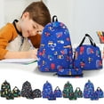 thumbnail image 1 of Juego de mochilas infantiles con estuche y bolsa de almuerzo - Material escolar de gran capacidad para niños y niñas de 6 a 9 años, 1 of 6