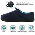 thumbnail image 6 of VONMAY Men's Slippers House Shoes Anti-skid Slippers Memory Foam Indoor Outdoor, 6 of 6