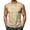 Khaki, variant on WIZUTIZ Men's Ice Silk Sleeveless Tank Top Quick Dry Breathable Basketball Running Fitness Training Summer Sports Shirt