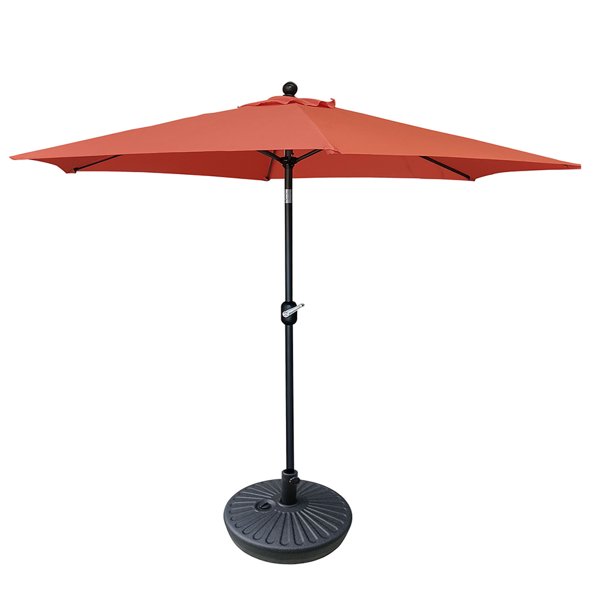 Veryke 9 Market Patio Umbrellas Hanging Patio Table Umbrella Waterproof Folding Sunshade Red Walmart Com Walmart Com
