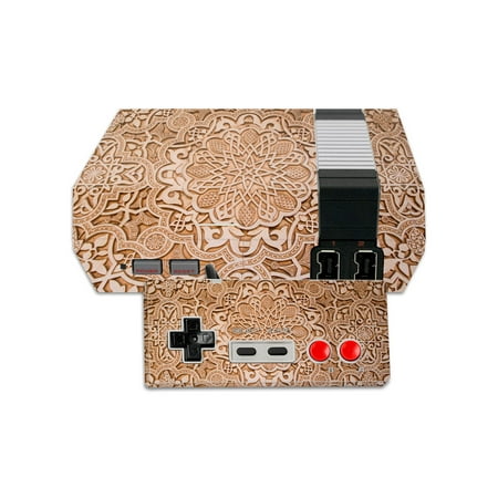 MightySkins Skin For Nintendo NES Classic Edition, Super | Protective, Durable, and Unique Vinyl Decal wrap cover Easy To Apply, Remove, Change Styles Made in the (Best Nes Cover Art)