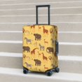 thumbnail image 2 of Lsque Cute Animals Printed Luggage Cover, Travel Luggage Protector,Scratch and Dirt Resistant, Fits 18-32 Inch Luggage - Medium, 2 of 9