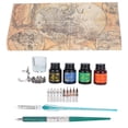 thumbnail image 2 of Dip Pen, Signature Calligraphy Dip Pen Set Art Painting Calligraphy Fountain Pen Set With Ink Holder, 2 of 8