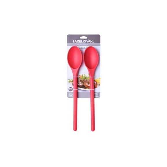 Farberware Mixing Spoon 5216096 - Durable Kitchen Utensil - Red