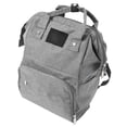thumbnail image 3 of Mochila multifuncional Nikou para pañales de viaje impermeable gran capacidad color gris, 3 of 15