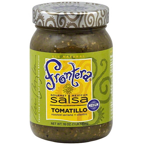 Frontera Gourmet Mexican Tomatillo Salsa, 16 oz (Pack of 6)