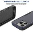 thumbnail image 2 of Defender Case for iPhone 16 Pro 6.3'' - Heavy Duty 1 in 1 Design Rugged Full Body Dustproof Shockproof Bumper Non-Slip Protective Cover,Blue,For iPhone 16 Pro, 2 of 10