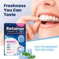 thumbnail image 4 of Tabletas Efervescentes Limpiadoras de Prótesis Dentales, Empaque Individual 12 Pzs, 4 of 5