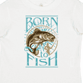 thumbnail image 4 of Inktastic Born to Fish Boys or Girls Toddler T-Shirt, 4 of 5