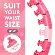 Hula Hoop Fitness Gear - Abs Workout, Weight Loss & Burn Fat (Smart Weighted Hula Hoops /Stomach Exercises)