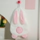 thumbnail image 4 of Decoraciones de Pascua, adornos de Pascua, regalos de Pascua, toalla de mano con forma de conejo, toalla colgante, lindas caricaturas, toalla pequeña, toalla de cocina y baño, toallas de mano de forro, 4 of 4
