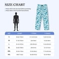 thumbnail image 4 of Susaid Winter Warmth Blue Knitted Print Mens Pajama Pants Set Sleep & Lounge Pants, PJ Bottoms with Pockets and Button Fly-XX-Large, 4 of 6