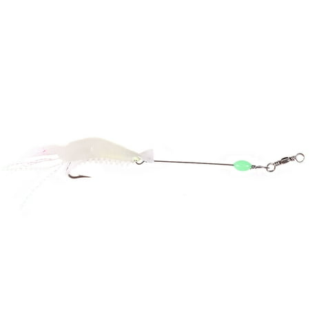 BE-TOOL Shrimp Shape Soft Fishing Lures Biomimetic Fishing Lure for Tilapia Blackfish and Salmon