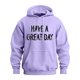 thumbnail image 5 of MHFRRA Sudadera con Capucha Gráfica Divertida, Informal, Cómoda y con Estampado de Letras para Uso Diario y Actividades Al Aire Libre Púrpura, 5 of 6