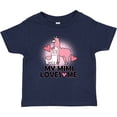 thumbnail image 3 of Inktastic My Mimi Loves Me Llama Girls Baby T-Shirt, 3 of 5