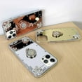 thumbnail image 6 of for iPhone 14 Pro Makeup Mirror Case for Women Girls Luxury Bling Glitter Rhinestone Cover with Shiny Crystal Diamond Ring Stand Holder Finger Grip Cute Girly Cases, 6 of 10