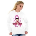thumbnail image 3 of Betty Boop Breast Cancer Chemo Hero Women Crewneck Sweatshirt Brisco Brands L, 3 of 5